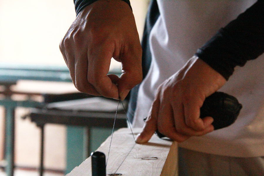 心を込めてリフォームする職人